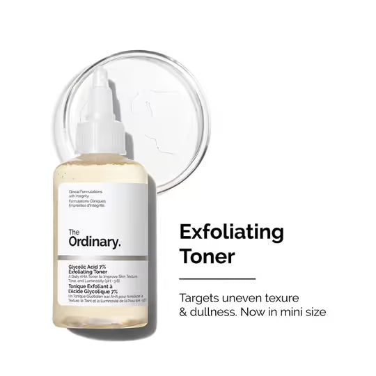 Glycolic Acid 7% Exfoliating Toner – 240ml